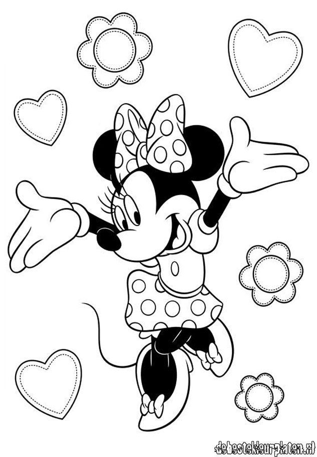 Coloriages À Imprimer : Minnie Mouse, Numéro : 7385 pour Coloriage Minnie À Imprimer Gratuit 