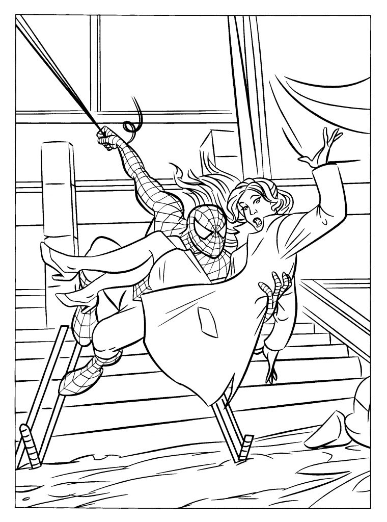 Coloriages À Imprimer : Spiderman, Numéro : 61296 concernant Coloriage Spiderman À Imprimer Gratuit