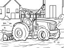 Coloriages À Imprimer : Tracteur, Numéro : 1D81Dd3 concernant Dessin À Imprimer Tracteur