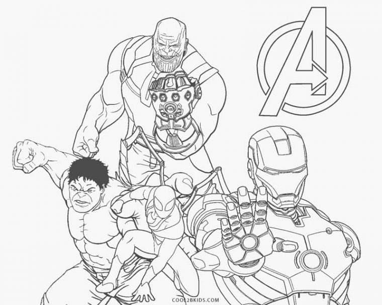 Coloriages – Avengers – Coloriages Gratuits À Imprimer tout Coloriage De Avengers