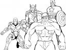 Coloriages Avengers (Super-Héros) - Album De Coloriages tout Dessin Des Avengers