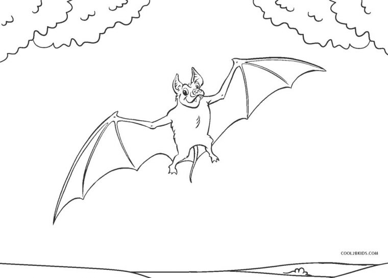 Coloriages – Chauve Souris – Coloriages Gratuits À Imprimer intérieur Dessin Chauve Souris Batman