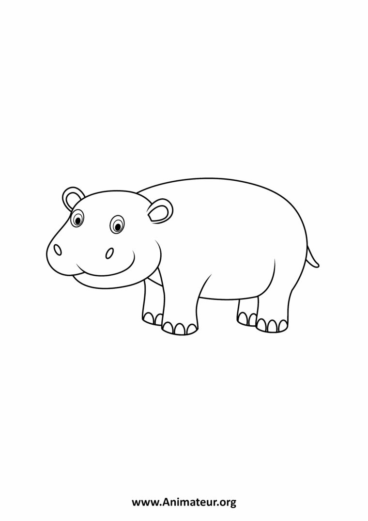 Coloriages D'Animaux À Imprimer Gratuitement Pour Les Enfants à Dessin Des Animaux A Imprimer