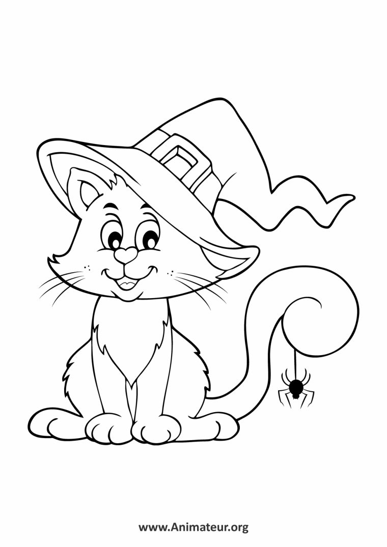 Coloriages D'Halloween destiné Coloriage De Halloween