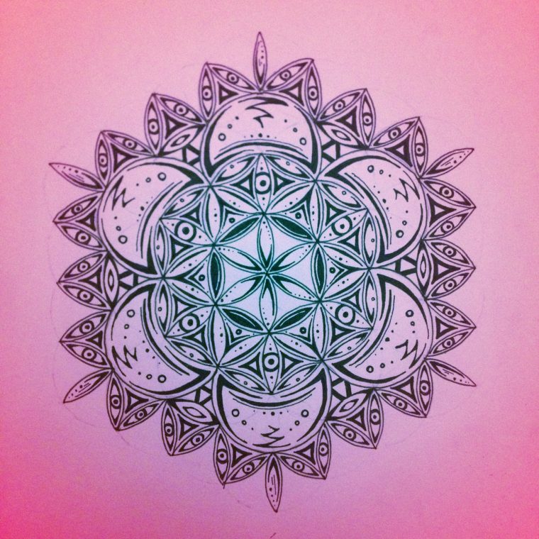 Coloriages-Difficiles-Pour-Adultes-28 – Dessin De Mandala tout Coloriage Difficile Pour Adulte