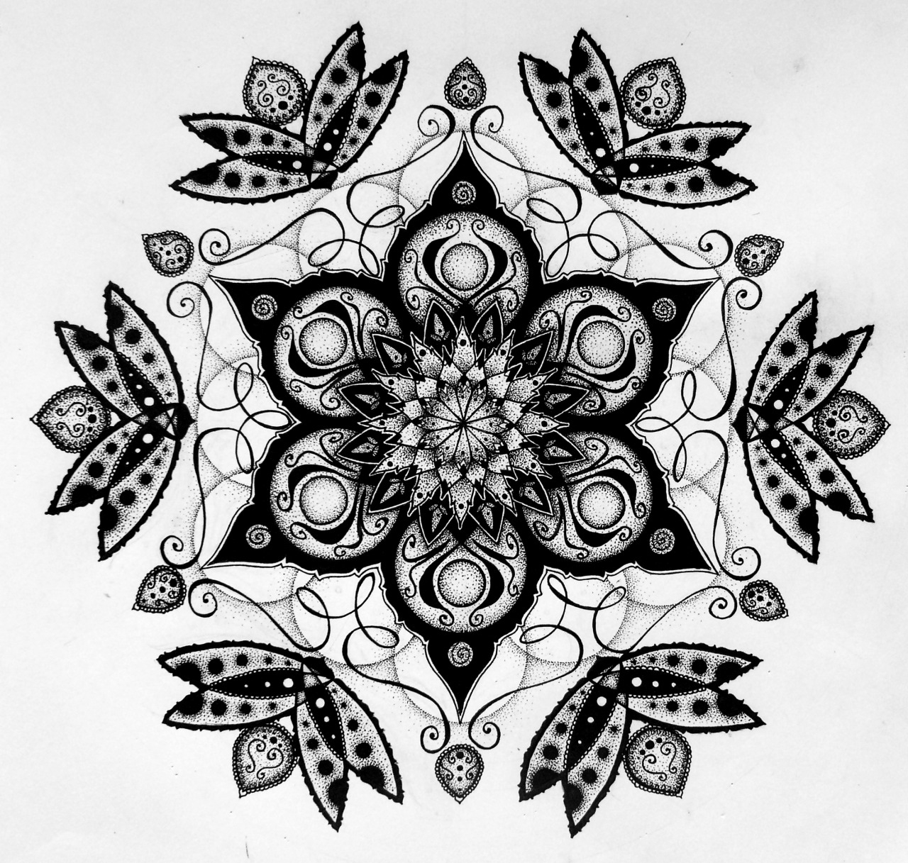 Coloriages-Difficiles-Pour-Adultes-69 - Dessin De Mandala encequiconcerne Coloriage Difficile Pour Adulte