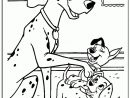 Coloriages Du Film D'Animation De Walt Disney : Les 101 intérieur Coloriage 101 Dalmatiens