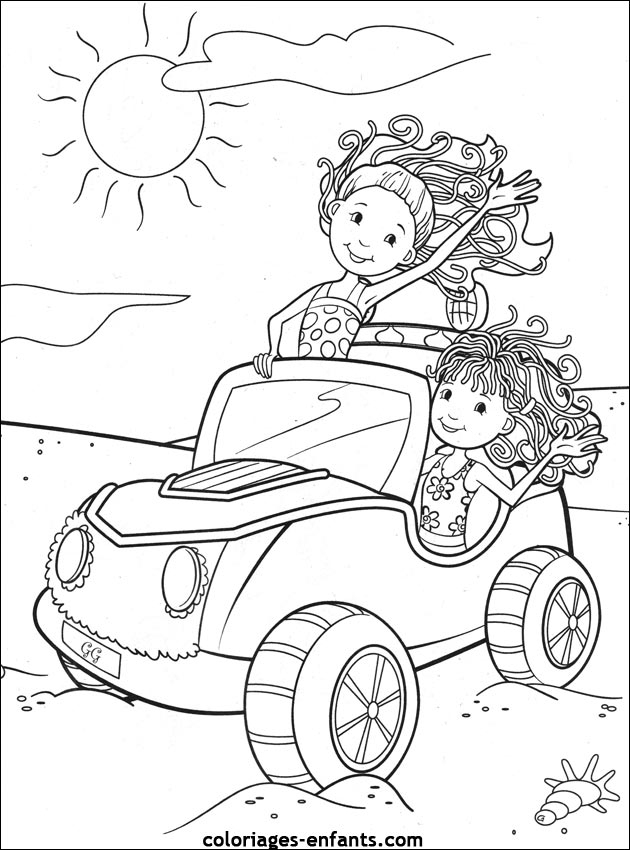 Coloriages Et Jeux De Voitures À Imprimer Sur Coloriages destiné Jeux De Coloriage De Voiture 