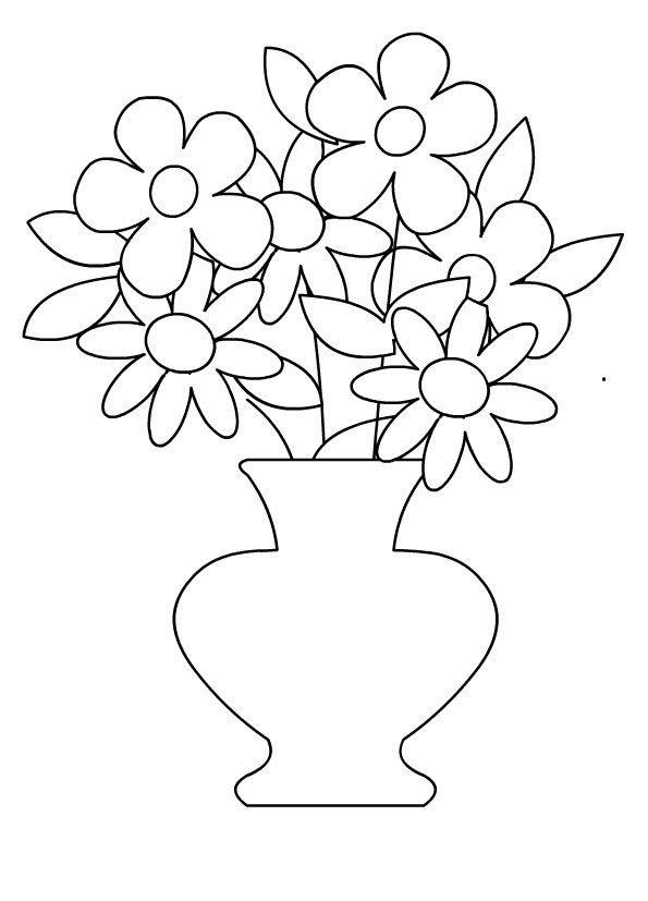 Coloriages Fleurs avec Coloriages De Fleurs 