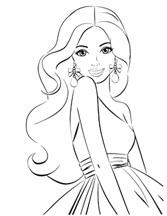 Coloriages Gratuits À Imprimer Barbie  Rapunzel Coloring encequiconcerne Dessin Barbie A Imprimer Gratuit 