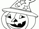 Coloriages Halloween (Citrouille, Sorcière, Squelette encequiconcerne Dessin D Halloween Facile