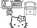 Coloriages Hello Kitty - Page 3 à Dessin Hello Kitty