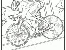 Coloriages Jeux Olympiques - Cyclisme Sur Piste destiné Dessin De Velo