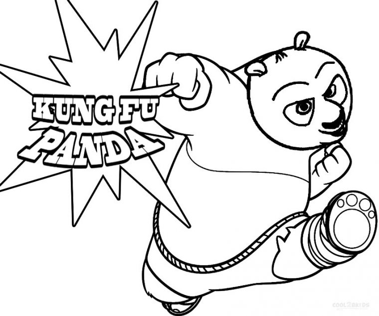 Coloriages – Kung Fu Panda – Coloriages Gratuits À Imprimer dedans Coloriage Kung Fu Panda