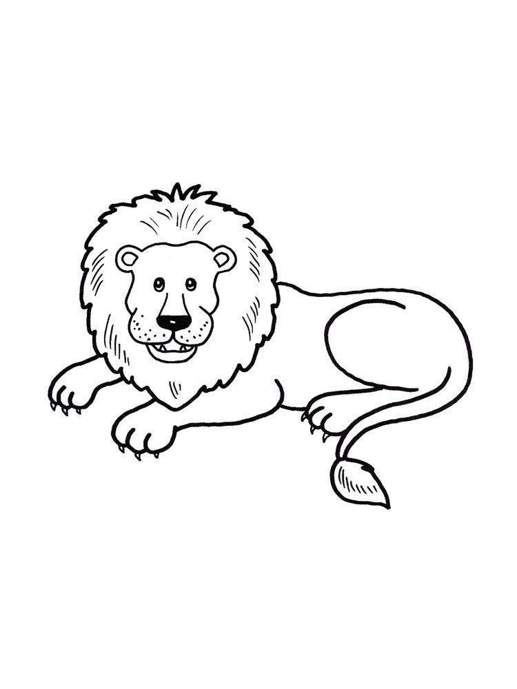 Coloriages Lion Gratuits À Imprimer Pour Les Enfants encequiconcerne Coloriage Lion 