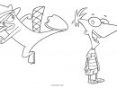 Coloriages - Phineas Et Ferb - Coloriages Gratuits À Imprimer à Dessin Phineas Et Ferb