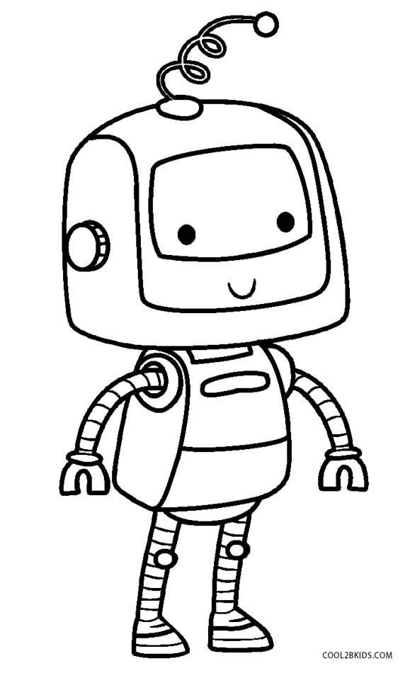 Coloriages - Robot - Coloriages Gratuits À Imprimer concernant Coloriage Robots 