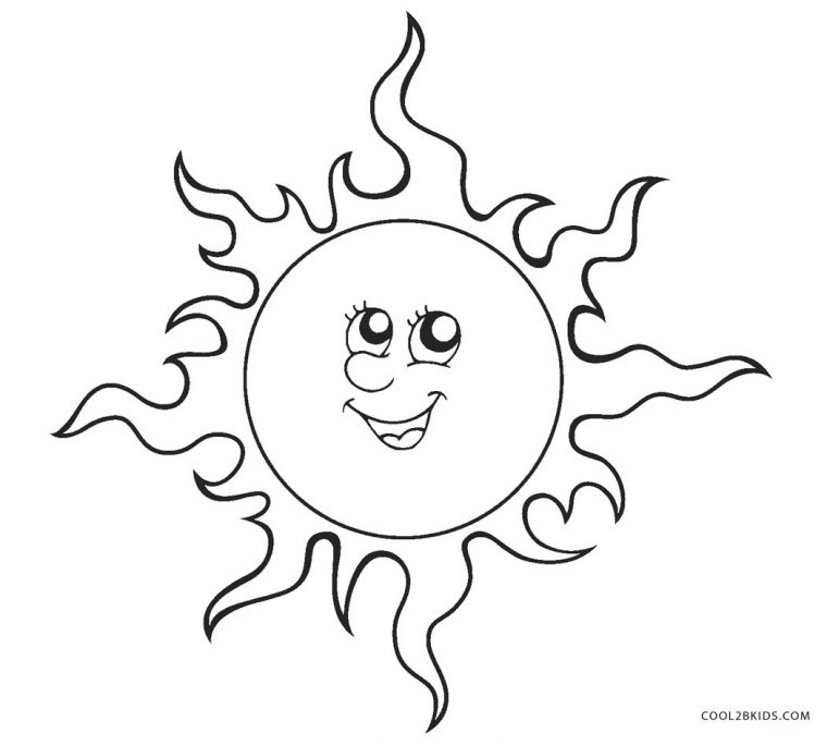 Coloriages – Soleil – Coloriages Gratuits À Imprimer destiné Coloriage Soleil