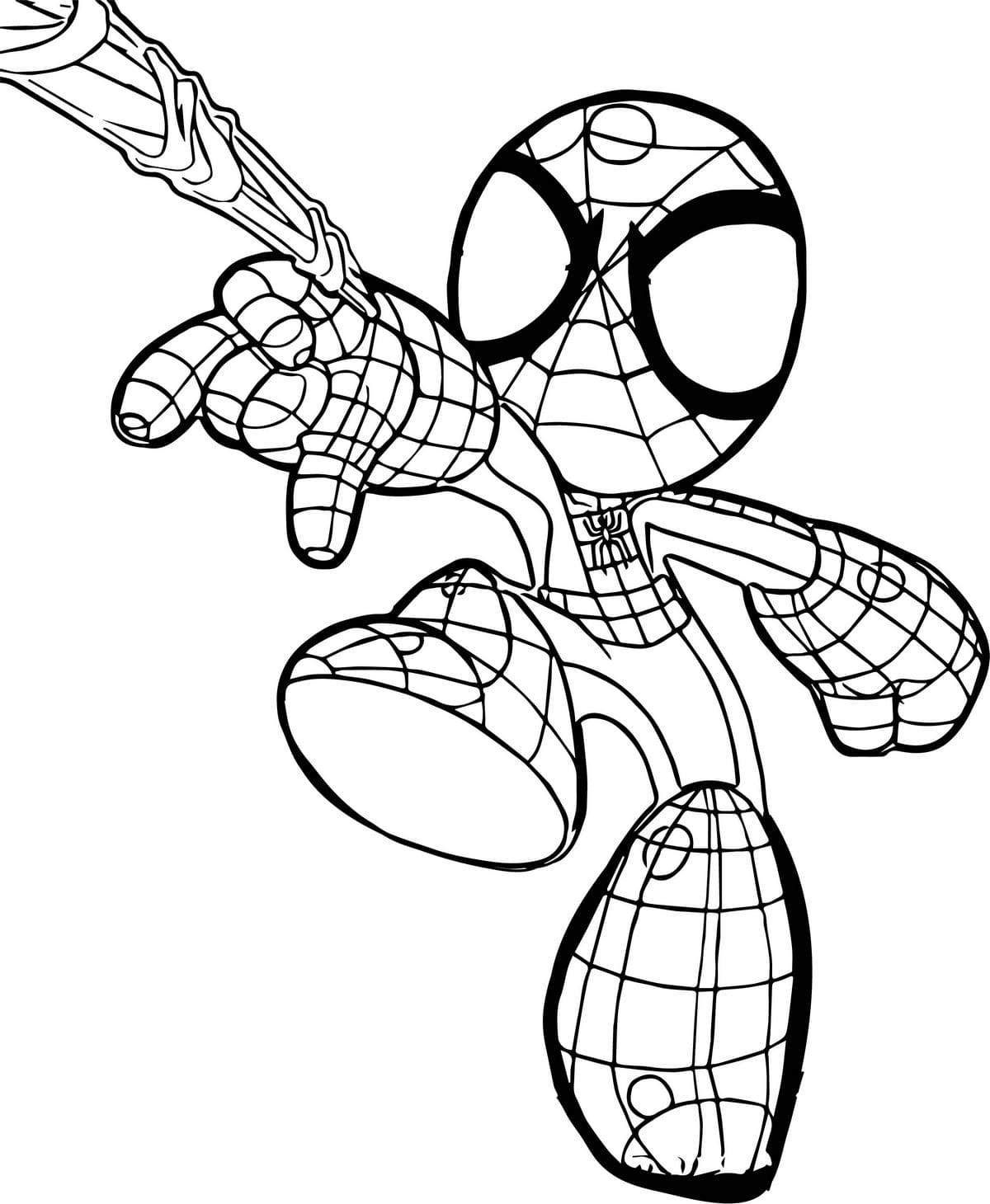 Coloriages Spiderman À Imprimer - Wonder-Day concernant Coloriage Masque Spiderman