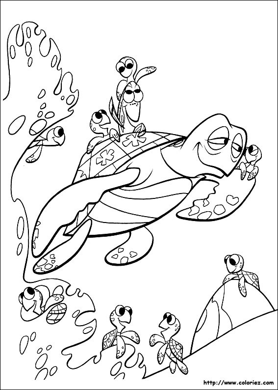 Coloriez - Coloriage Nemo avec Coloriez Com 