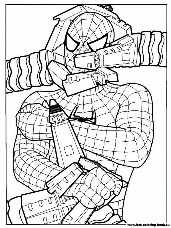 Coloring Pages Spiderman - Page 2 - Printable Coloring serapportantà Coloriage Spiderman 