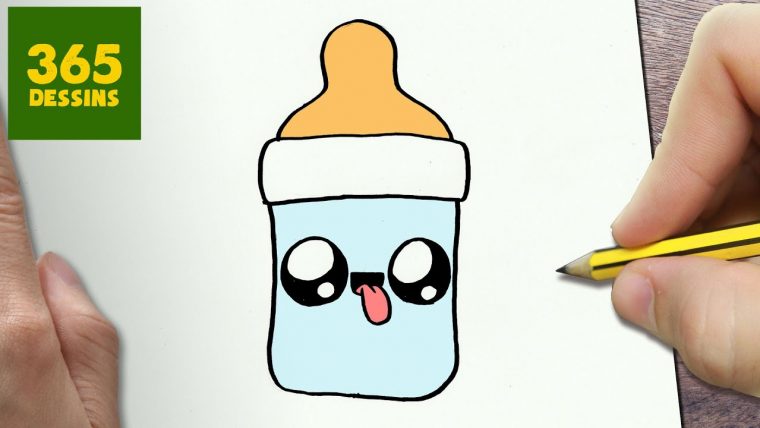 Comment Dessiner Biberon Kawaii Étape Par Étape – Dessins concernant Dessin A Faire