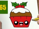 Comment Dessiner Cupcake De Noël Kawaii Étape Par Étape destiné Dessiner Sur Un Gateau