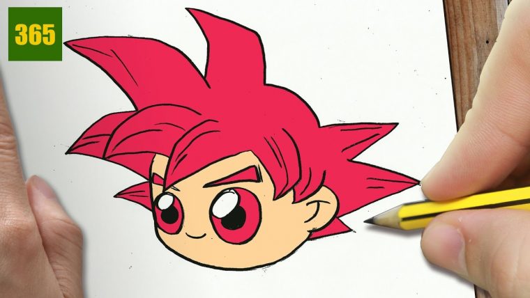 Comment Dessiner Goku Kawaii Étape Par Étape – Dessins tout Image Dessin Facile