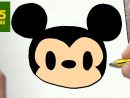 Comment Dessiner Mickey Mouse Kawaii Étape Par Étape dedans Image De Dessin Facile A Faire