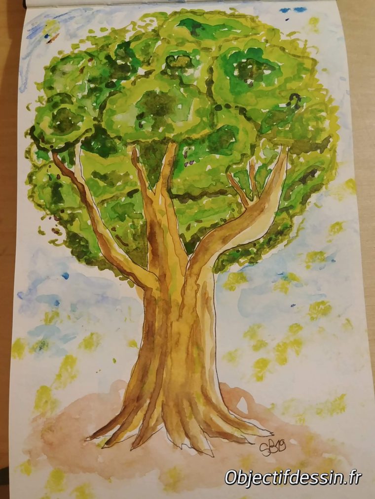 Comment Dessiner Un Arbre? – Objectif Dessin avec Dessin Un Arbre