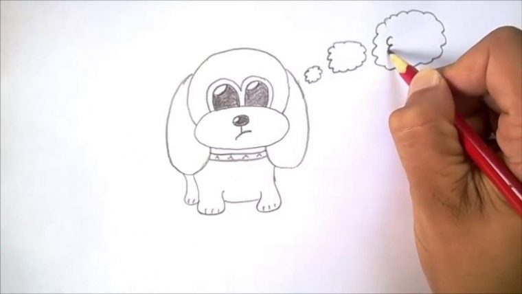 Comment Dessiner Un Chien – Les Dessins Et Coloriage pour Dessiner Un Enfant