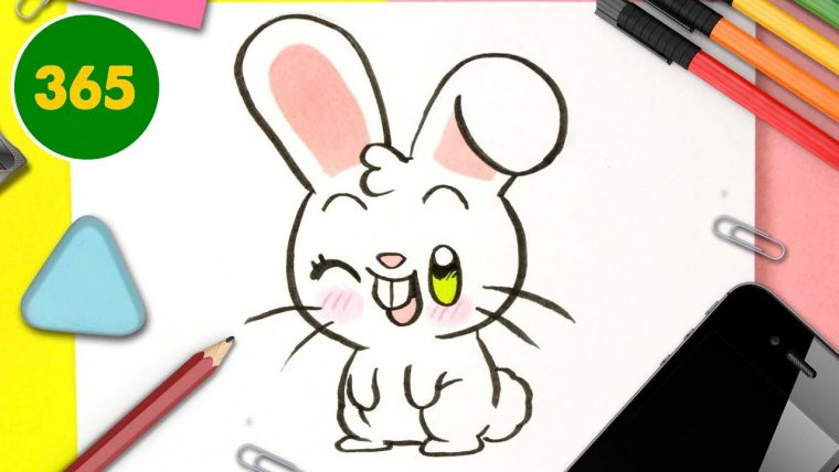 Comment Dessiner Un Lapin Kawaii Étape Par Étape – Dessins pour Comment Dessiner Un Lapin