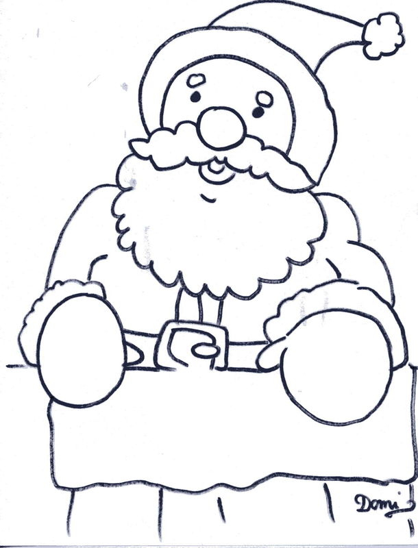 Comment Dessiner Un Pere Noël – Domi Dessins Et Peintures à Comment Dessiner Un Pere Noel