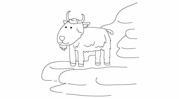Comment Dessiner Une Chèvre - Dessein De Dessin encequiconcerne Comment Dessiner Une Vache Facilement 