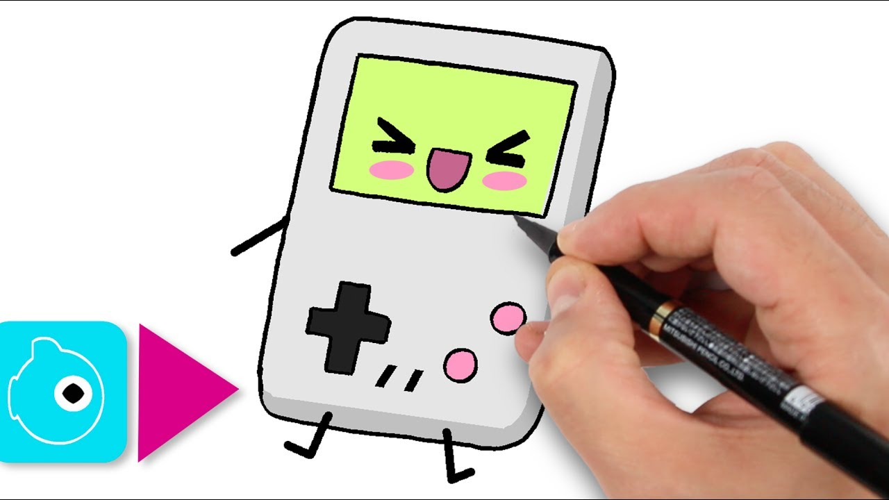 Comment Dessiner Une Game Boy Kawaii - Apprendre À avec Image A Dessiner 