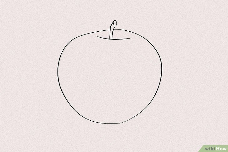 Comment Dessiner Une Pomme: 7 Étapes - Wikihow serapportantà Dessiner Une Pomme 