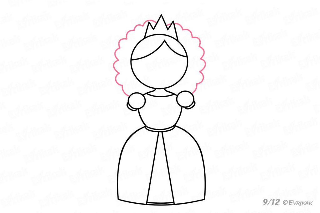 Comment Dessiner Une Princesse Sur Toute Sa Longueur Avec destiné Comment Dessiner Une Princesse