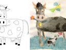 Comment Dessiner Une Vache - Les Carnets De Céleste pour Apprendre A Dessiner Une Vache
