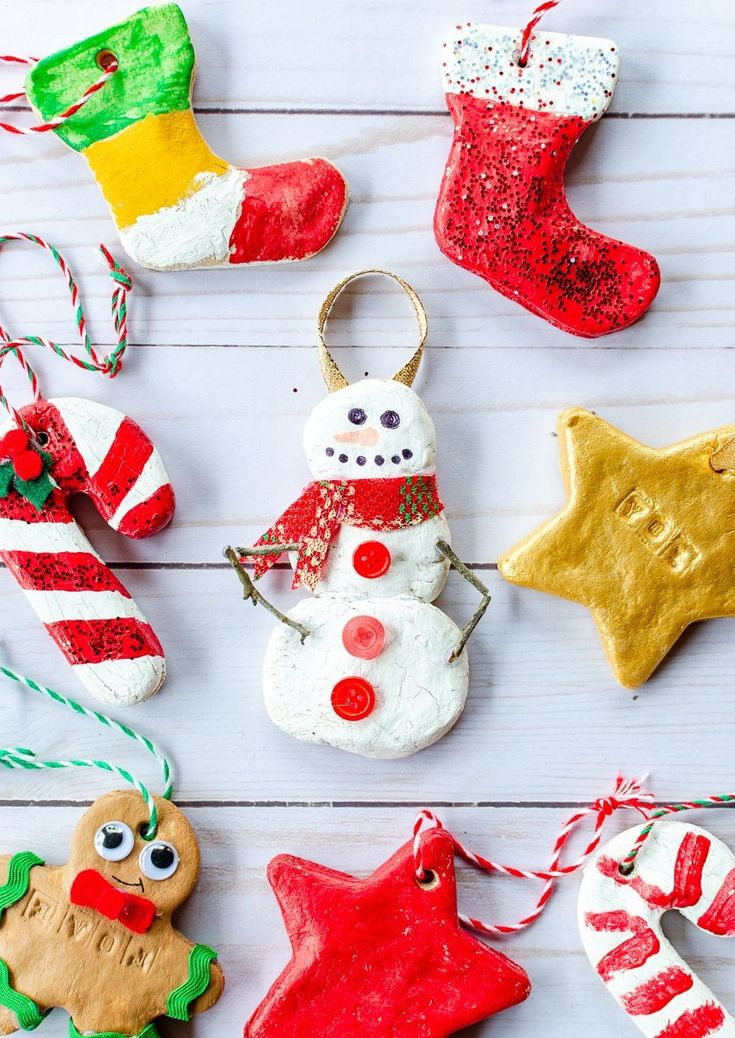 Comment Faire Une Empreinte En Pâte À Sel Diy En Quelques serapportantà Decoration Noel Enfants