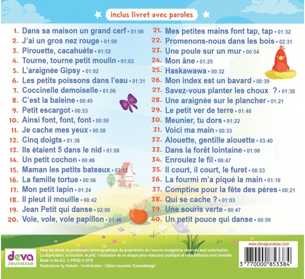 Comptines A Gestes Pour Bébé - Coffret (Cd+ Dvd+ Livret serapportantà Comptines Bebe Gratuit Ecouter 