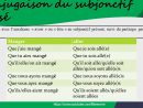 Conjugaison Du Subjonctif Passé - Bien Écrire pour Mots-Croises Subjonctif