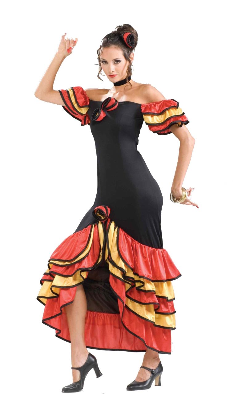 Costume De Maria Danseuse Espagnol – Déguisement Adulte tout Danseuses Espagnoles