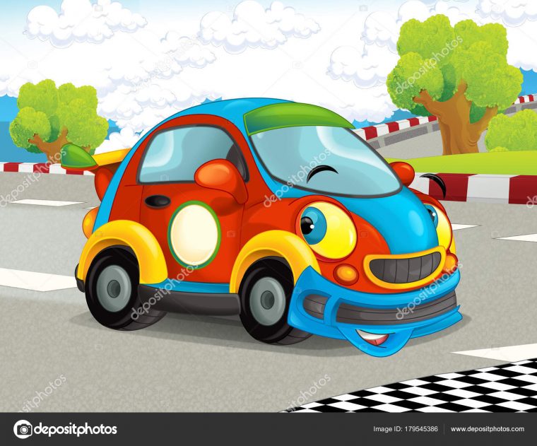 Course De Voiture Dessin Anime – All About Car tout Dessin Voiture