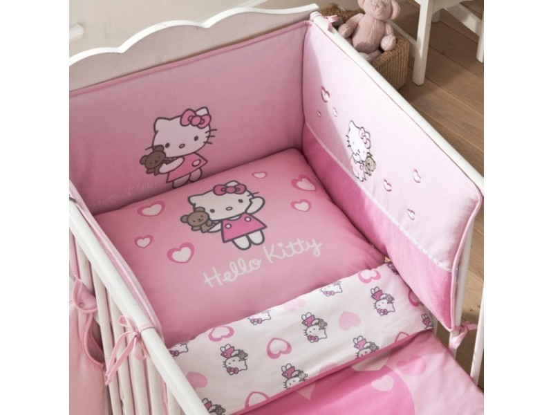 Couvre Lit Hello Kitty Alice - Vente De Chambre Complète tout Cabane Hello Kitty 