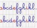 Crapouillotage: Alphabet Mobile (Lettres Cursives) à Alphabet Minuscule À Imprimer