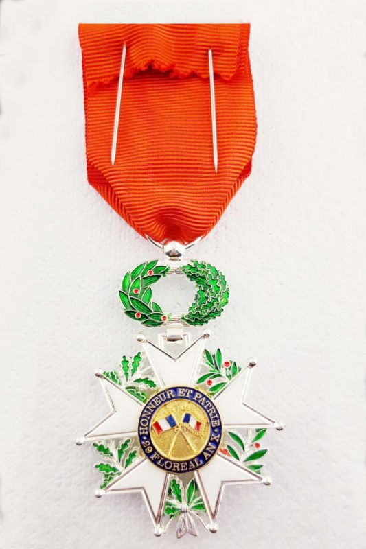 Croix De Chevalier Légion D&amp;#039;Honneur En Bronze Argenté encequiconcerne Chevalier Croix Rouge 