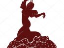 Danseuse De Flamenco Image Vectorielle Par Angusgrafic dedans Flamenco Dessin