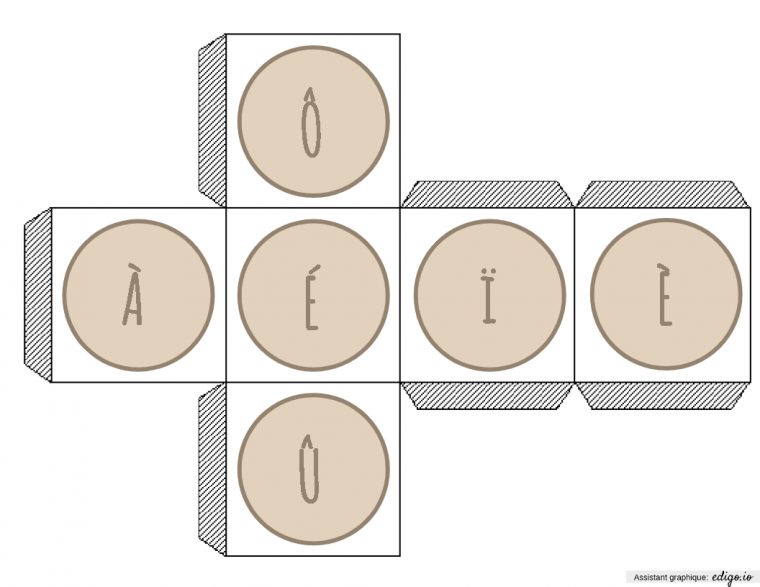 Dé Des Accents, 5E À 1Re, 6E Année, Cm2, Cm1, Ce2, Ce1, Cp à Ã©Valuation Accents Cm1