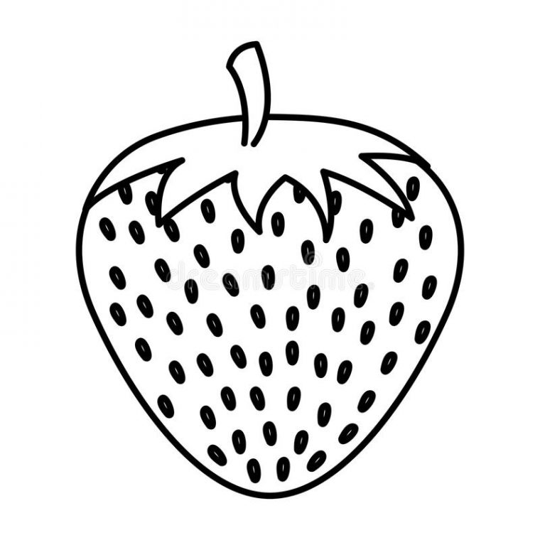 De Dessin Fraise Stock Illustrations, Vecteurs, & Clipart encequiconcerne Dessin D Une Fraise