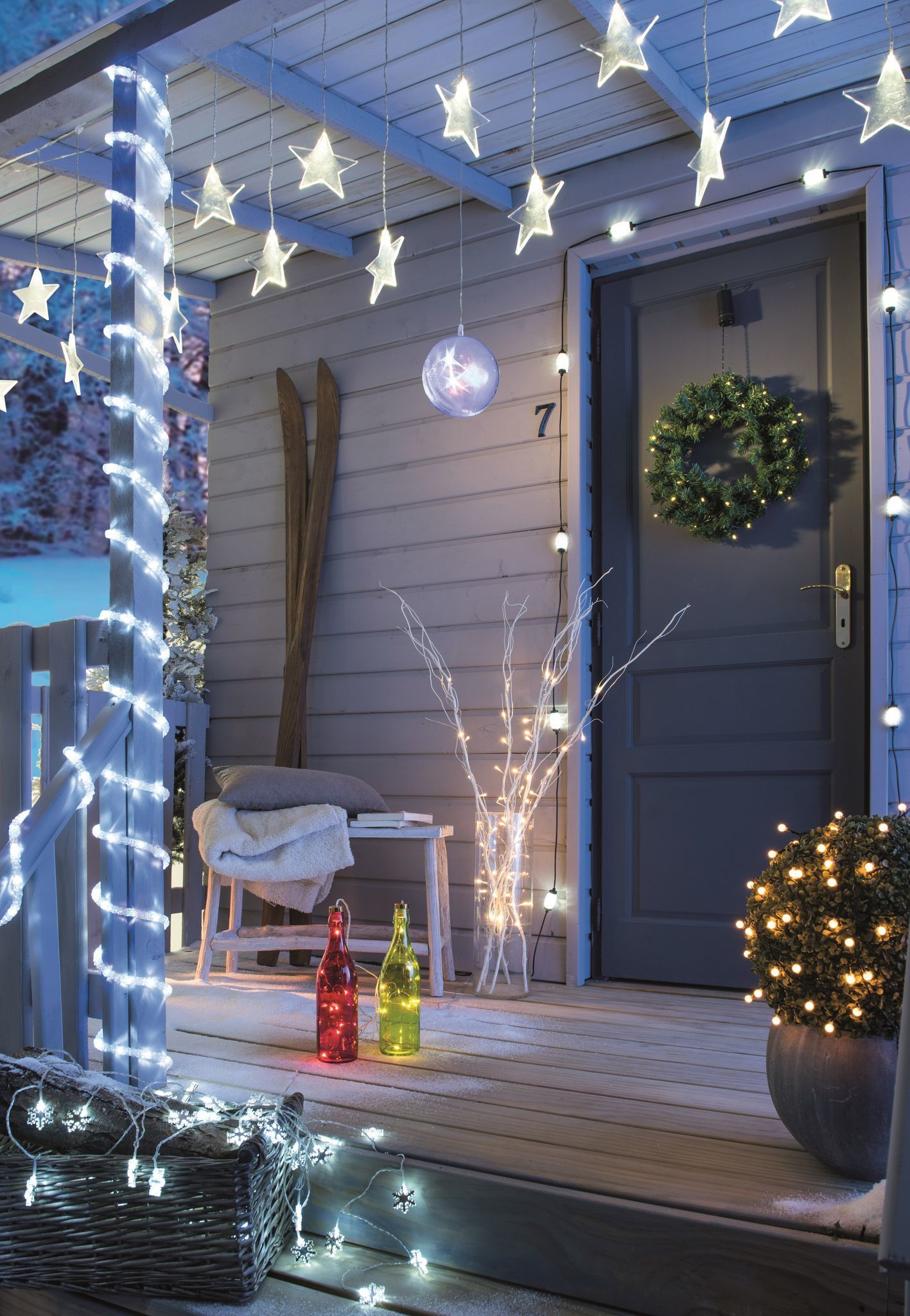 Déco De Noël Extérieur : 20 Idées Lumineuses Pour Le destiné Images Deco Noel